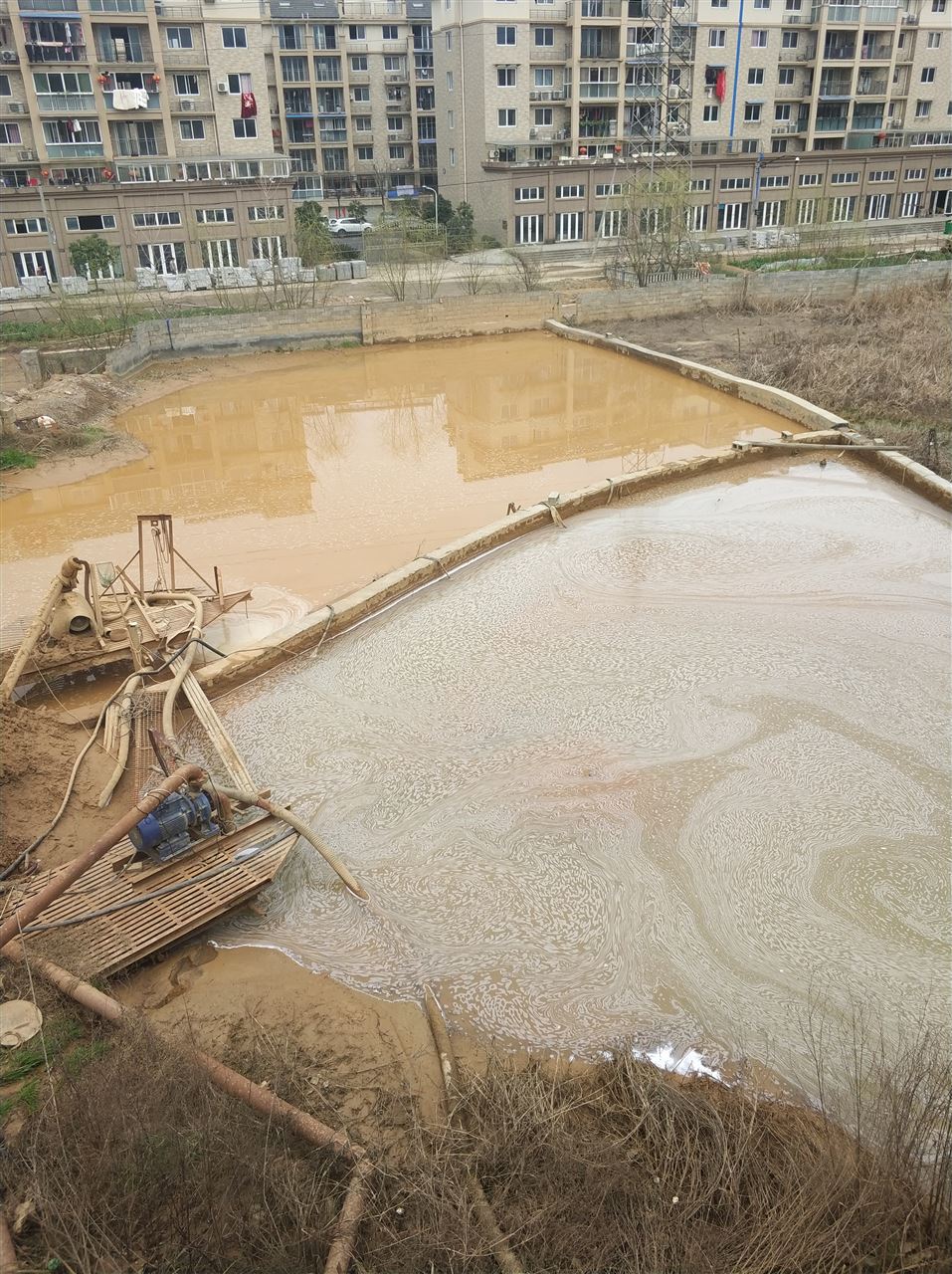 壤塘沉淀池淤泥清理-厂区废水池淤泥清淤